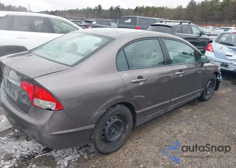 2010 Honda Civic Lx из США, поврежденный, VIN 2HGFA1F59AH528991